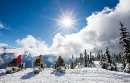 Wilderness Ride Snowmobile Tour, Whistler